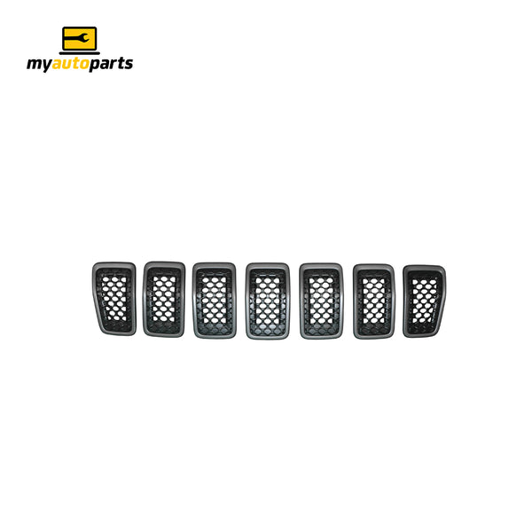Black Grille Genuine Suits Jeep Cherokee KL 2018 to 2021