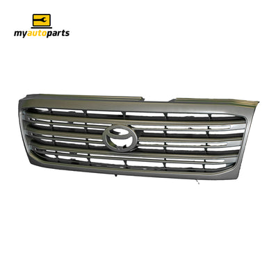 Silver Grille Aftermarket suits Toyota Landcruiser 100 Series 8/2002 to 5/2005