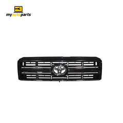 Black Grille Genuine suits Toyota Landcruiser 76/78/79 Series Workmate 1/2007 On