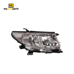 Halogen Head Lamp Drivers Side Genuine Suits Toyota Prado GX GDJ150R 2017 to 2021