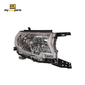 Halogen Head Lamp Drivers Side Genuine Suits Toyota Prado GX GDJ150R 2017 to 2021