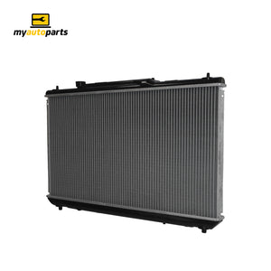 Radiator 32 / 32 mm Plastic Aluminium 400 x 728 x 26 mm Automatic 2.2 L 5SFE Aftermarket Suits Toyota Camry MCV20R/SXV20R 1997 to 2002