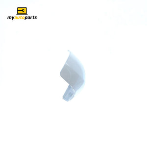 White Door Mirror Cover Drivers Side Genuine suits Toyota Yaris Hatch 2011 On