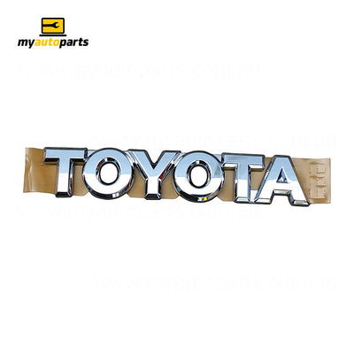 Tail Gate Emblem Genuine suits Toyota Yaris