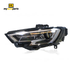 Xenon Head Lamp Passenger Side Genuine Suits Audi A3 8V 2016 On