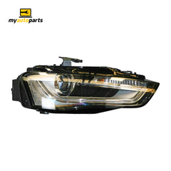 Xenon Head Lamp Drivers Side OES  Suits Audi A4 B8 2012 to 2015