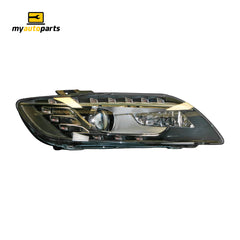 Xenon Head Lamp Drivers Side OES Suits Audi Q7 4L 11/2009 to 9/2015
