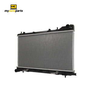 Radiator 38 / 38 mm Plastic Aluminium 360 x 688 x 16 mm Manual/Auto 2.5 L EJ255 Aftermarket suits Subaru Forester SG