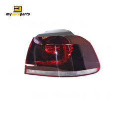 LED Tail Lamp Drivers Side Certified Suits Volkswagen Golf R MK 6 2010 to 2013