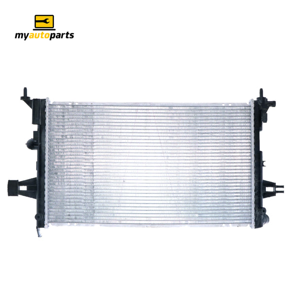 Radiator 34 / 34 mm Plastic Aluminium 600 x 368 x 26 mm Manual 2.0L/2.2L L Z20/Z22 Aftermarket Suits Holden Astra AH 2004 to 2009