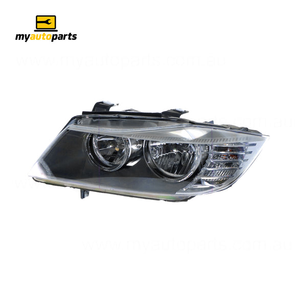 Halogen Electric Adjust Head Lamp Passenger Side OES Suits BMW 3 Series E90 2008 to 2012