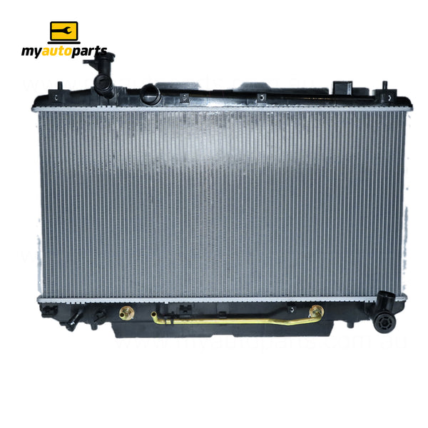 Radiator 34 / 34 mm Plastic Aluminium 375 x 738 x 22 mm Mauto 2.0 L 1AZ 2.4 L 2AZ Aftermarket Suits Toyota RAV4 ACA20R/ACA21R/ACA22R/ACA23R 2000 to 2005