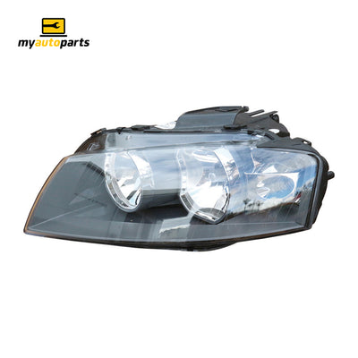 Halogen Head Lamp Passenger Side Genuine Suits Audi A3 8P 2004 to 2008