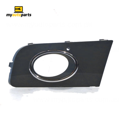 Chrome Front Bar Grille With Fog Light Mount Passenger Side Genuine Suits Volkswagen Amarok 2H 6/2013 to 11/2016