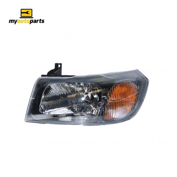 Halogen Manual Adjust Head Lamp Passenger Side Certified Suits Ford Transit VH/VJ 2000 to 2006