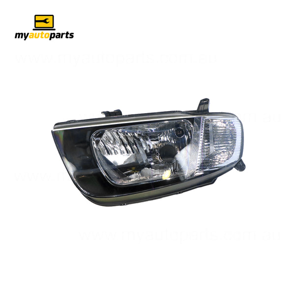 Head Lamp Passenger Side Certified Suits Mitsubishi Triton ML GL/GLX 2006 to 2009