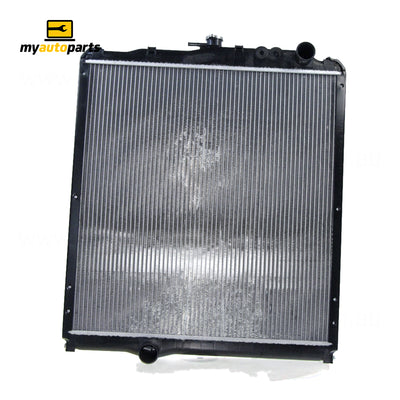 Radiator CT 46 / 46 mm Plastic Aluminium 630 x 608 x 48 mm Manual Aftermarket Suits Mitsubishi Mitsubishi/Fuso Truck FK/FM/FN 2002 to 2021