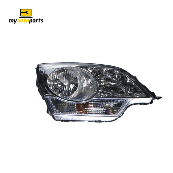 Halogen Manual Adjust Head Lamp Drivers Side Genuine Suits Holden Captiva CG 2006 to 2016