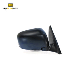 Door Mirror Manual Adjust Drivers Side Genuine suits Mitsubishi Triton 2006 to 2015