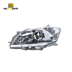 Halogen Head Lamp Passenger Side Genuine suits Toyota Aurion GSV40R 2006 to 2009