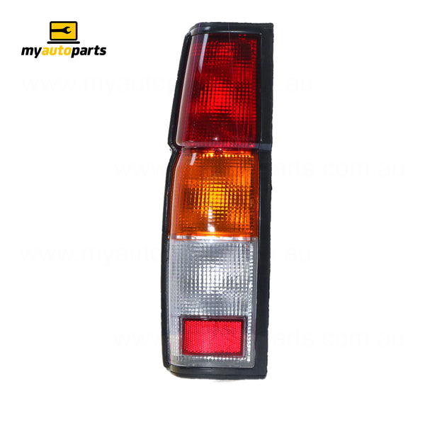 Red/Amber/Clear Tail Lamp Passenger Side Aftermarket Suits Nissan Navara D21 1992 to 1997