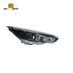 Bi-Xenon Manual Adjust Head Lamp Drivers Side Genuine Suits Ford Focus LZ 2015 to 2018