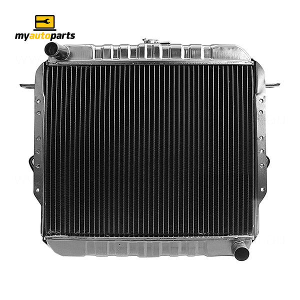 Radiator Aftermarket suits Toyota Landcruiser 70/75 Series 3F 6Cyl Petrol 10/1984 to 01/1990