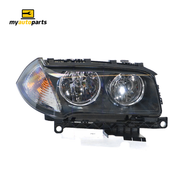 Halogen Head Lamp Drivers Side OES Suits BMW X3 E83 2006 to 2010