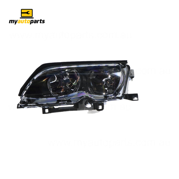 Halogen Head Lamp Passenger Side Certified Suits BMW 3 Series E46 Sedan 2001 to 2003