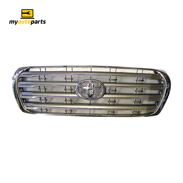 Chrome Grille Aftermarket suits Toyota Landcruiser 200 Series VX/Sahara 11/2007 to 3/2012