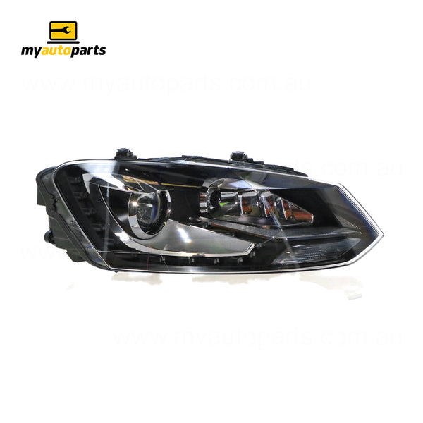 Xenon Head Lamp Drivers Side Genuine Suits Volkswagen Polo GTi 6R 2010 to 2014