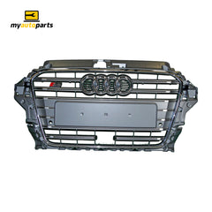 Grey Grille Genuine Suits Audi S3 8V Hatch/Cabriolet 2013 to 2016