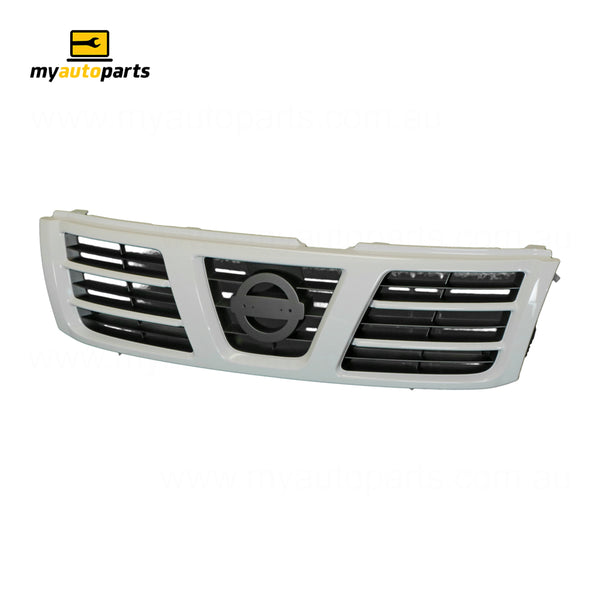 White Grille Genuine suits Nissan Patrol GU Y61 Cab Chassis 12/2002 to 8/2007