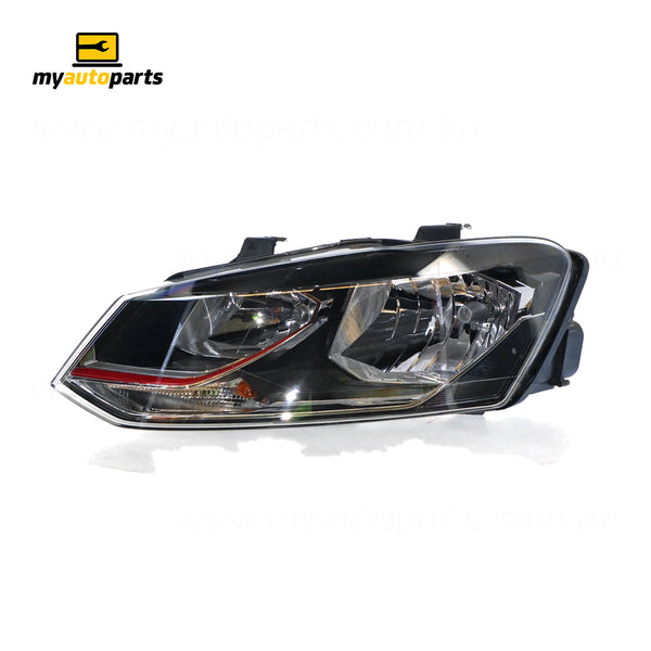 Head Lamp Passenger Side Genuine Suits Volkswagen Polo 6R 2015 to 2018