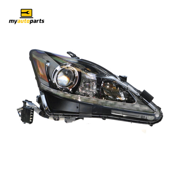 Xenon Head Lamp Drivers Side Genuine suits Lexus IS 2011 to 2014