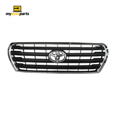 Chrome Grille Genuine suits Toyota Landcruiser 200 Series 3/2012 to 9/2015
