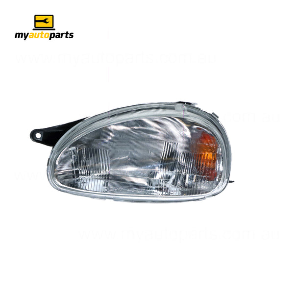 Head Lamp Passenger Side Certified Suits Holden Barina SB 1994 to 2001