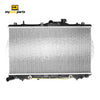 Radiator 33 / 33 mm Plastic Aluminium 335 x 603 x 16 mm Automatic 1.5L L G4 Aftermarket Suits Hyundai Excel X3 1994 to 2000