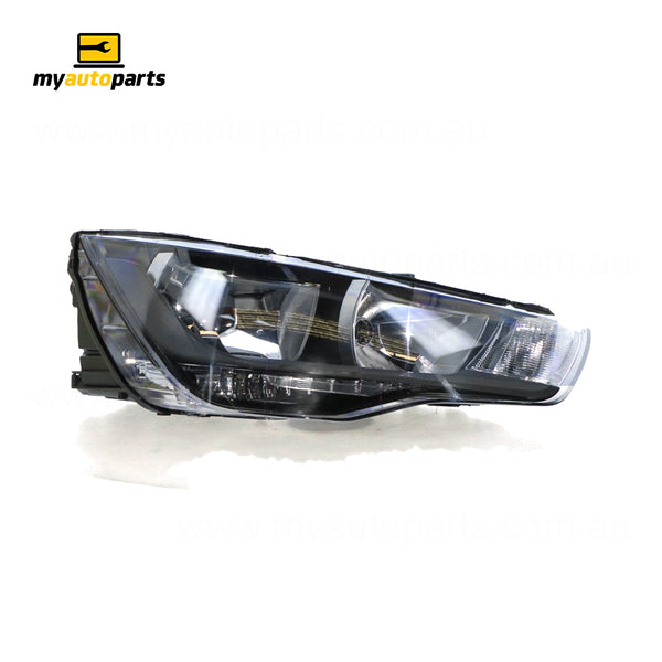 Halogen Head Lamp Drivers Side Certified Suits Audi A1 8X 2010 to 2015