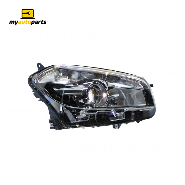 Halogen Electric Adjust Head Lamp Drivers Side OES Suits Nissan Dualis J10 2010 to 2014