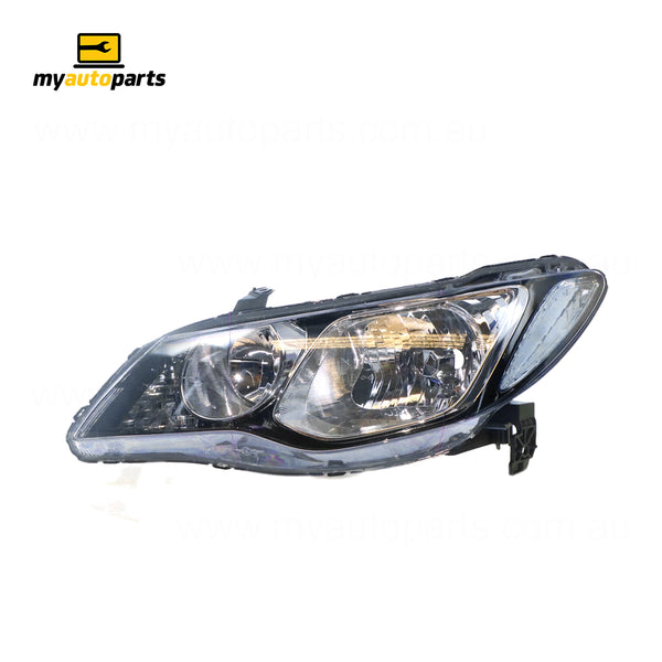 Head Lamp Passenger Side Certified Suits Honda Civic 8th Generation FD 2006 to 2008