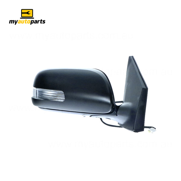 Door Mirror With Indicator Drivers Side Certified suits Toyota Corolla ZRE150 Series Sedan 2010 to 2013