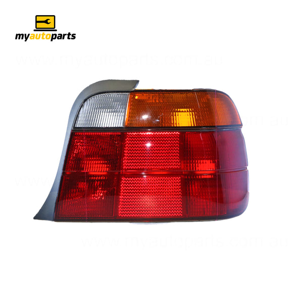 Black Red/Amber/Clear Tail Lamp Drivers Side Certified Suits BMW 3 Series E36 Compact 1995 to 2000