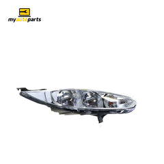 Chrome Head Lamp Drivers Side Genuine Suits Ford Fiesta Eco Sport WZ 2013 to 2018