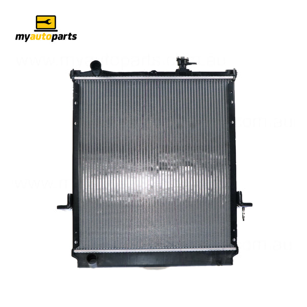 Radiator CT 38 / 38 mm 590 x 548 x 36 mm Automatic Aftermarket Suits Isuzu Truck N Series NKR/NPR/NPS 1994 to 2007