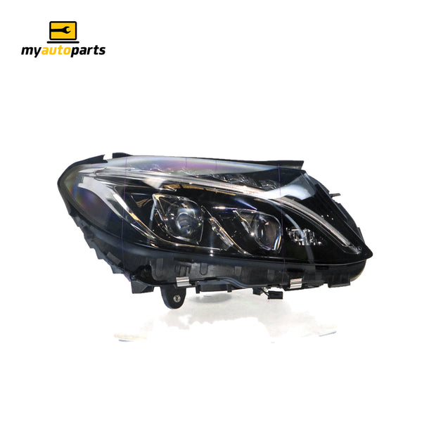Active LED Head Lamp Drivers Side Genuine suits Mercedes-Benz C Class 2014 On