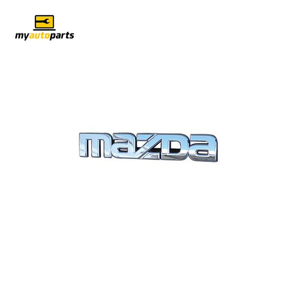 Mazda Text Tail Gate Emblem Genuine Suits Mazda 3 BK 2004 to 2009