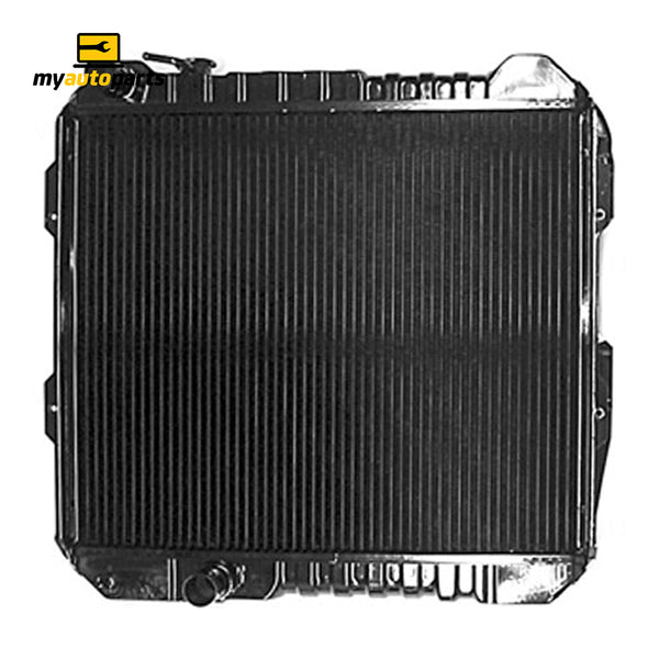 Radiator Aftermarket suits Toyota Hilux 2L 4 Cylinder Diesel Engine Manual 1983 to 1997