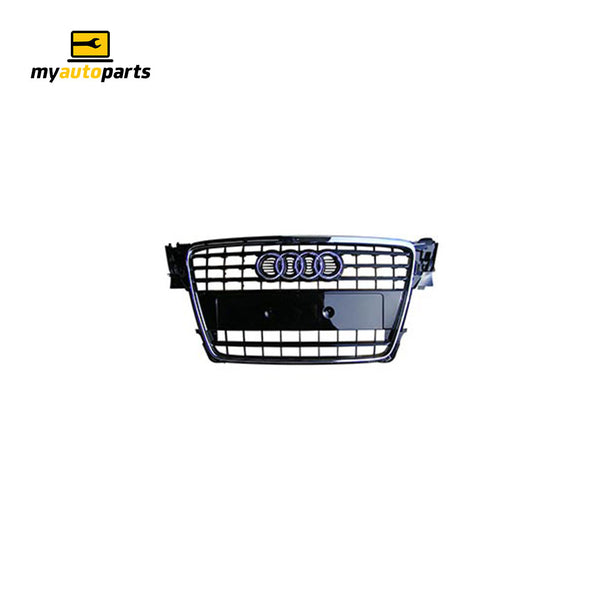 Black Grille Genuine Suits Audi A4 B8 2008 to 2012