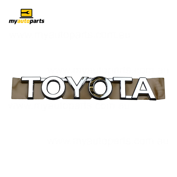 Tail Gate Emblem Genuine Suits Toyota Kluger GSU40R/GSU45R 2007 to 2013